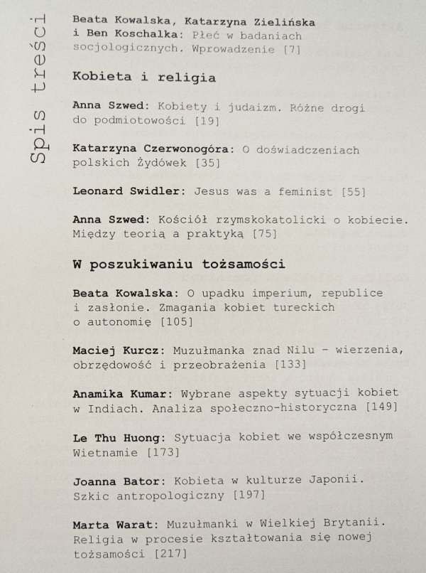 Gender. Kobieta w kulturze i społeczeństwie