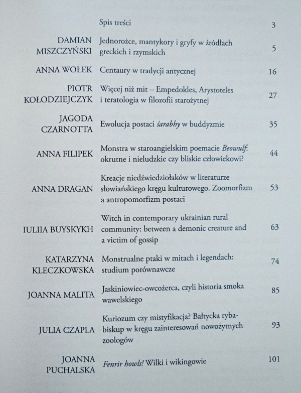 Przerażające czy osobliwe: hybrydy, chimery i monstra w kulturach świata