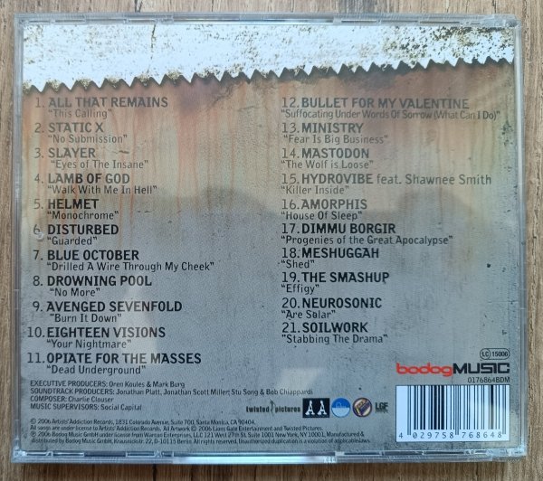 Saw III Original Motion Picture Soundtrack CD