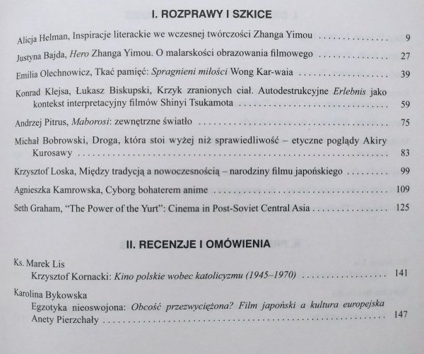 Studia Filmoznawcze 28 Kino Azji