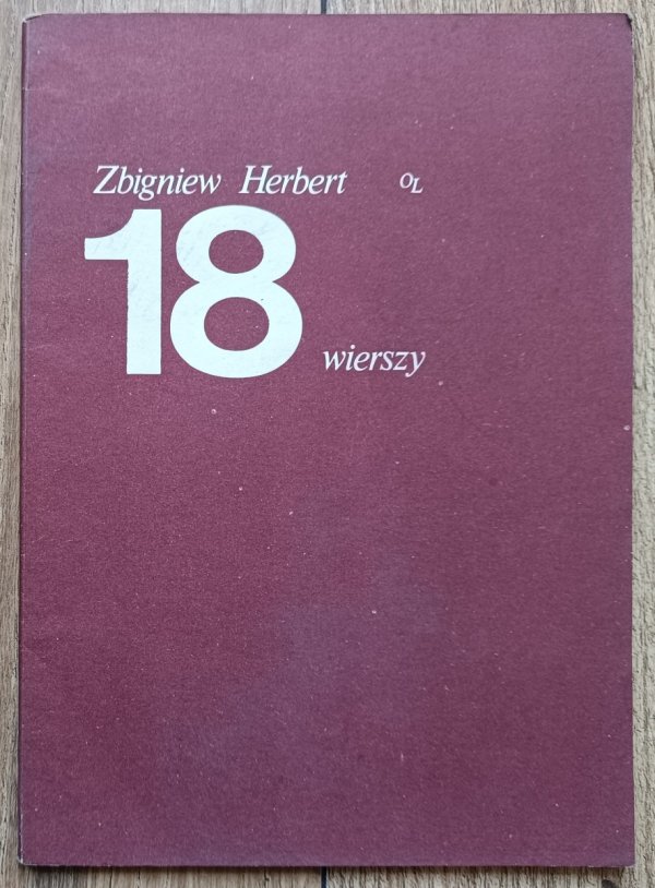 Zbigniew Herbert • 18 wierszy