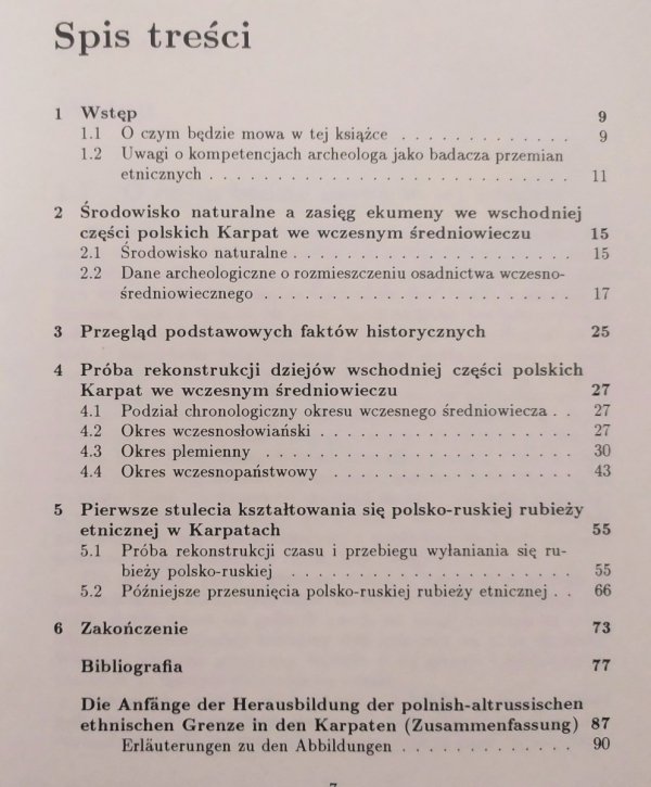 Michał Parczewski Początki kształtowania się polsko-ruskiej rubieży etnicznej w Karpatach