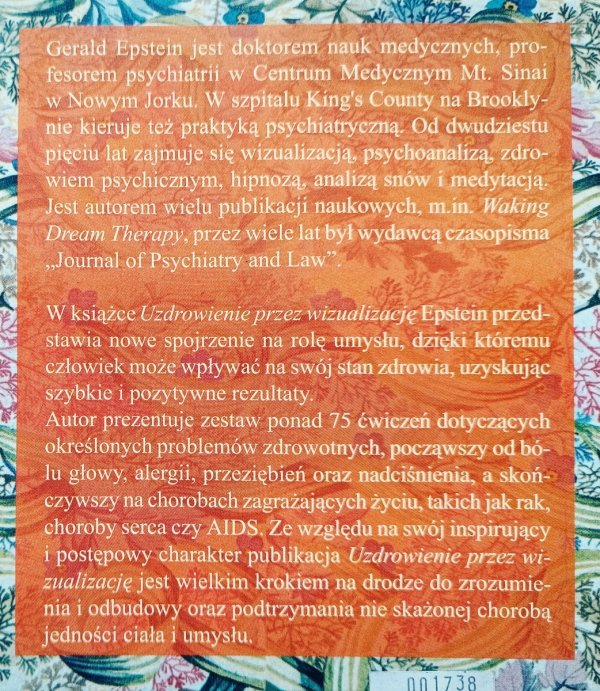 Gerald Epstein Uzdrowienie przez wizualizację