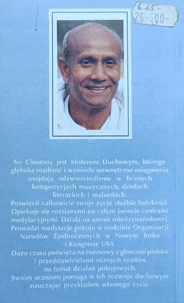 Sri Chinmoy Mistrz i Uczeń: dwa Boże instrumenty