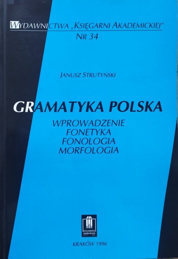 Janusz Strutyński Gramatyka polska [dedykacja autorska]