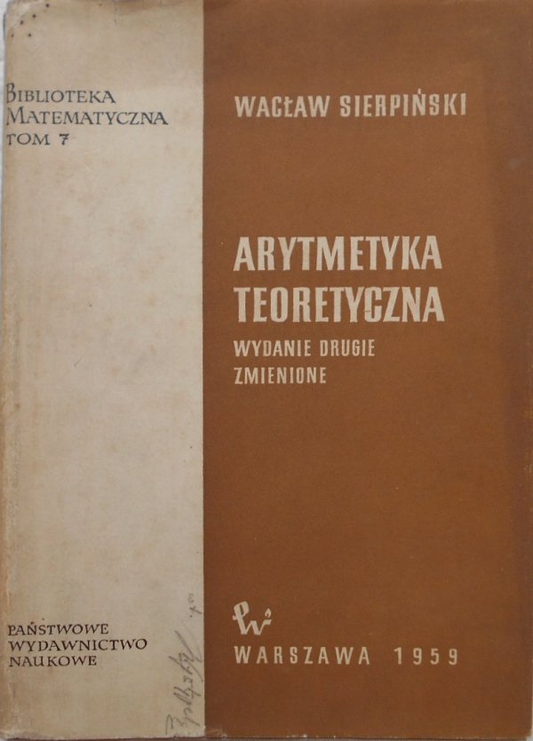 Wacław Sierpiński • Arytmetyka teoretyczna