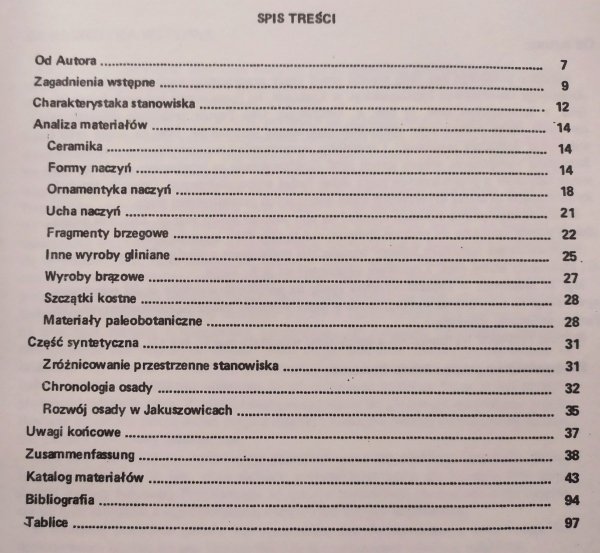 Jacek Górski Osada kultury trzcinieckiej w Jakuszowicach