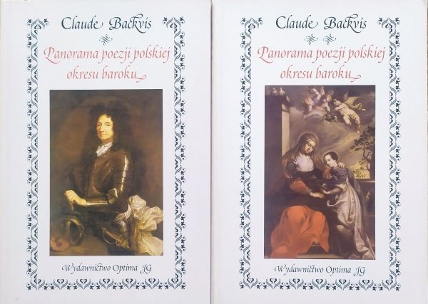 Claude Backvis Panorama poezji polskiej okresu baroku