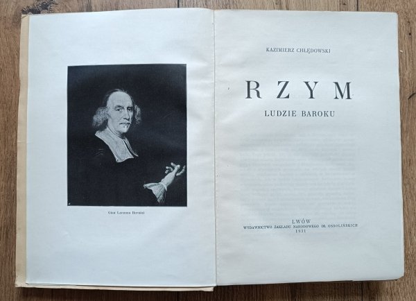 Kazimierz Chłędowski Rzym. Ludzie baroku [1931]