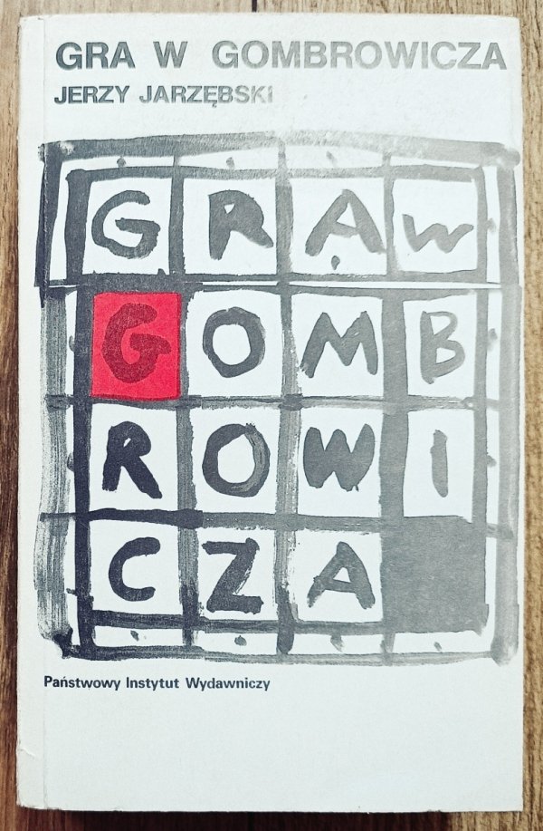 Jerzy Jarzębski Gra w Gombrowicza