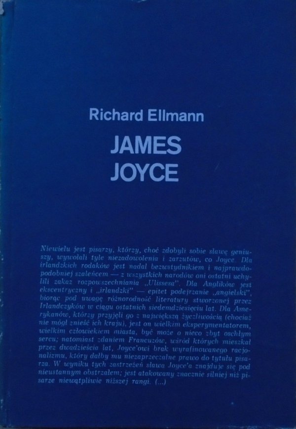 Richard Ellmann • James Joyce