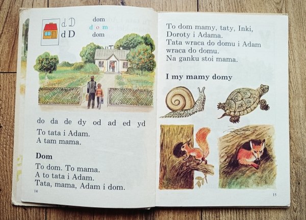 Ewa i Feliks Przyłubscy Litery. Nauka czytania [1988]
