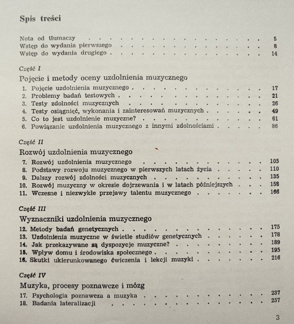 Rosamund Shuter-Dyson, Clive Gabriel Psychologia uzdolnienia muzycznego