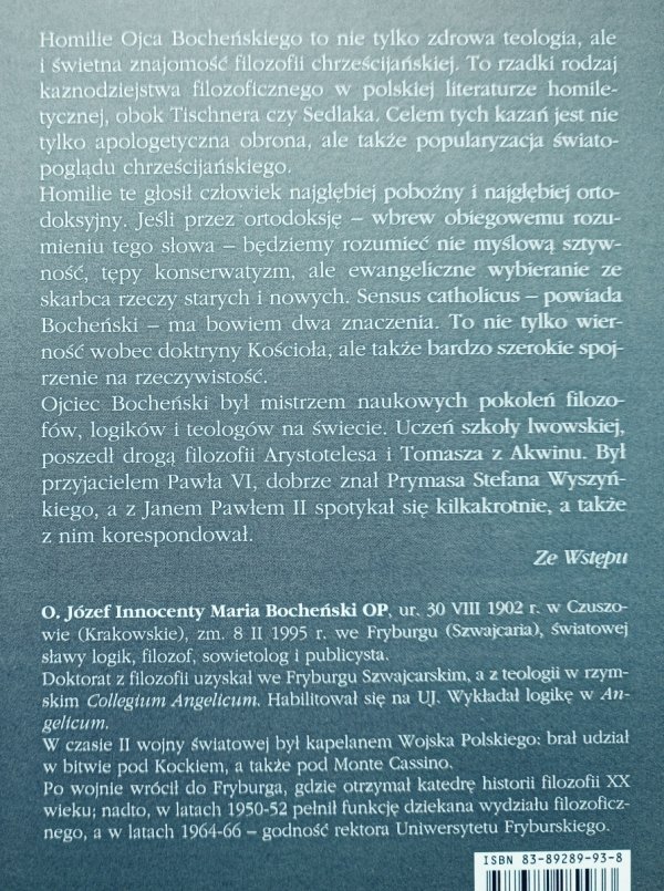 Józef M. Bocheński Kazania i przemówienia tom II