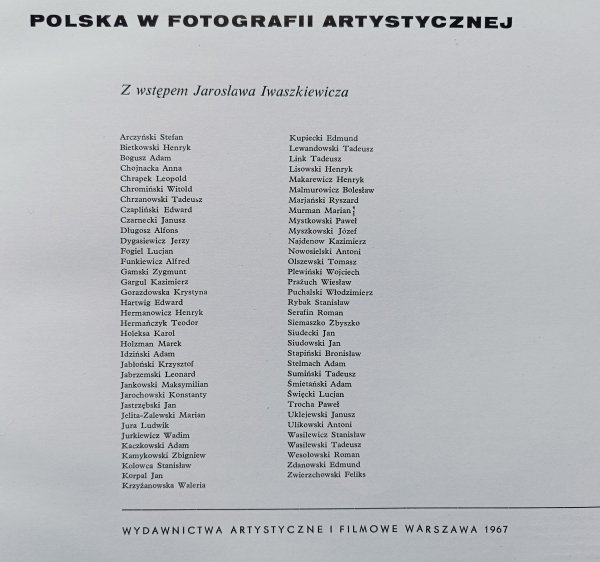 Polska w fotografii artystycznej