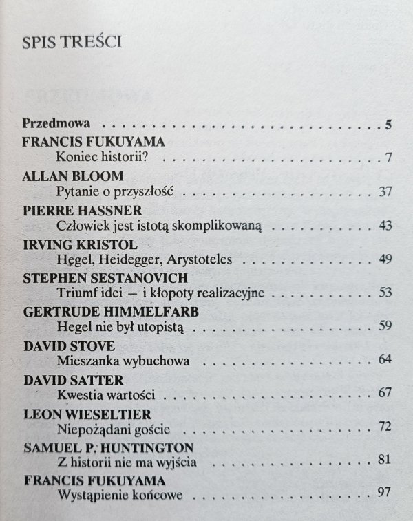 Konfrontacje 13: Czy koniec historii? / Fukuyama, Bloom, Huntington