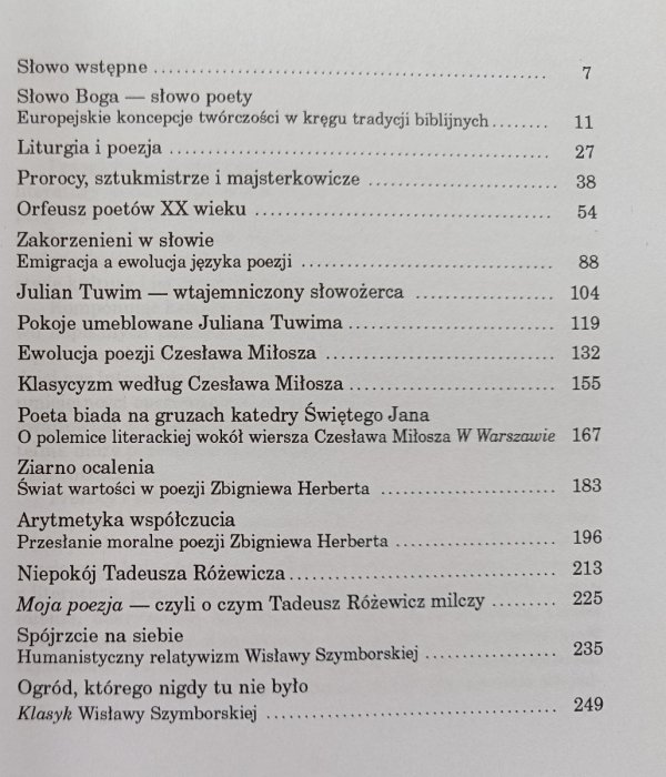 Jerzy Poradecki Prorocy i sztukmistrze. Eseje o poezji polskiej XX wieku