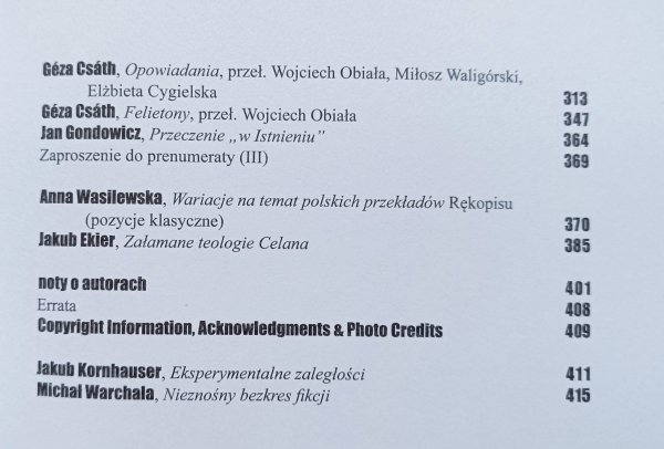 Literatura na Świecie 7-8/2015