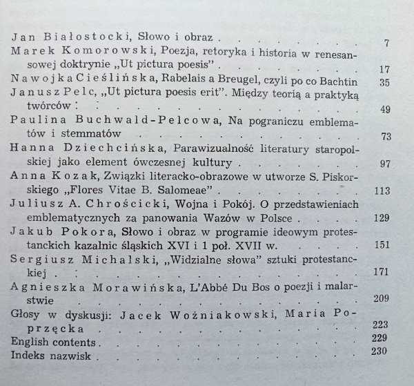 Słowo i obraz / Materiały Sympozjum PAN 1977