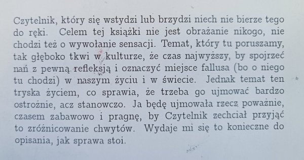 D. Freya O rzeczy najważniejszej