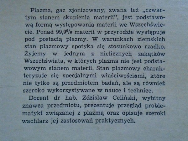 Zdzisław Celiński • Plazma