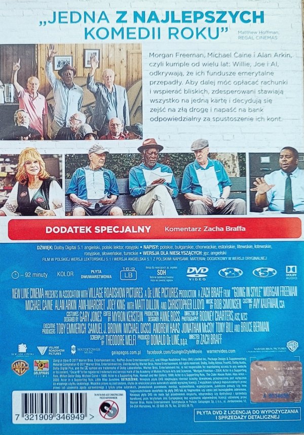 Zach Braff W starym, dobrym stylu DVD