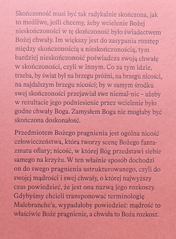 Alain Badiou Malebranche. Byt 2 - Figura teologiczna