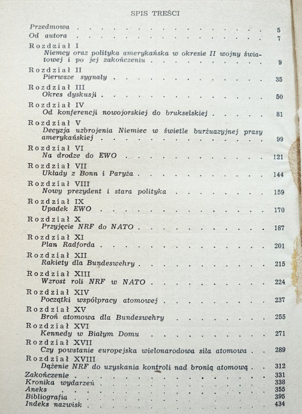 Longin Pastusiak Rola Stanów Zjednoczonych w remilitaryzacji Niemiec Zachodnich