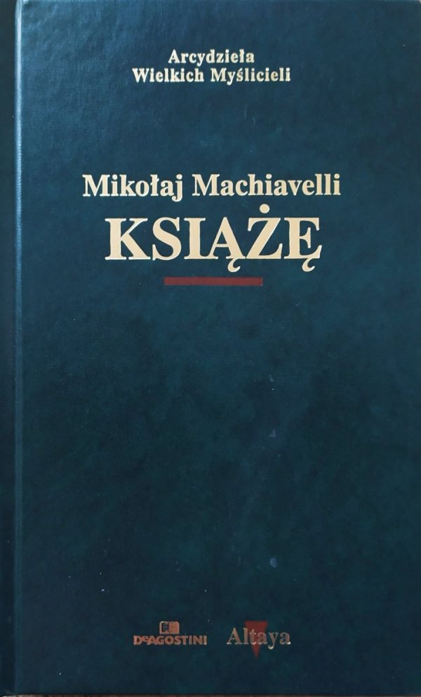 Niccolo Machiavelli Książę [zdobiona oprawa]