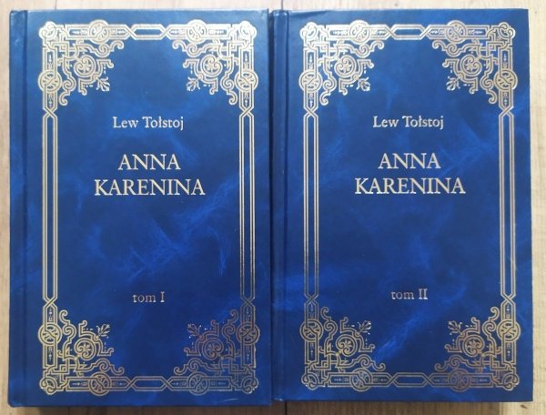 Lew Tołstoj Anna Karenina [zdobiona oprawa]