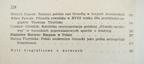 Wybrane zagadnienia z historii filozofii polskiej na tle filozoficznej umysłowości europejskiej