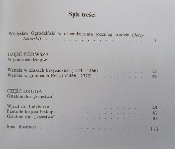 Władysław Ogrodziński Szkice warmińskie