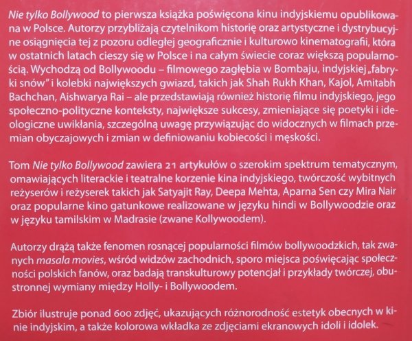 red. Grażyna Stachówna, Przemysław Piekarski Nie tylko Bollywood