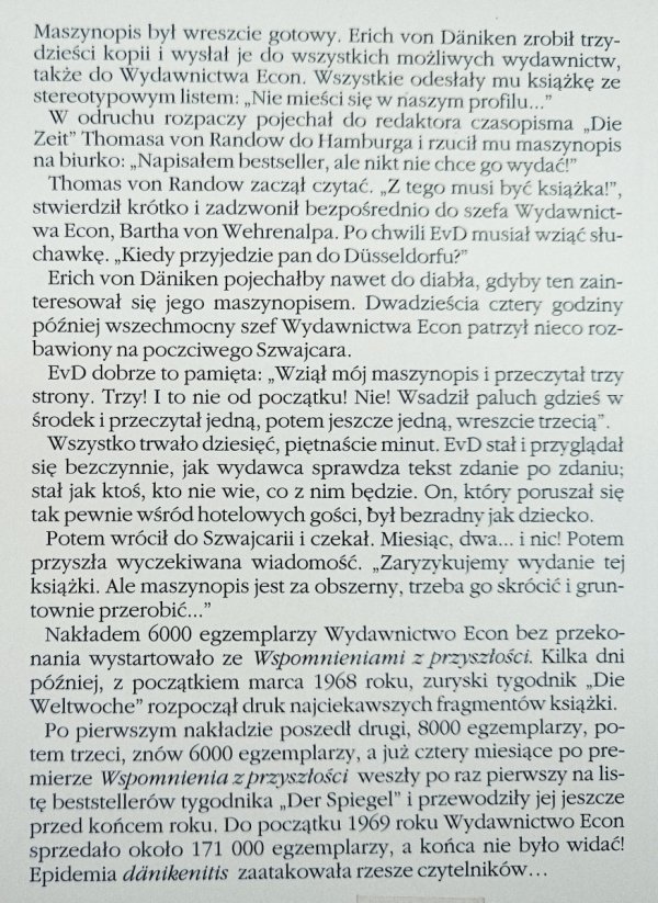 Walter Grieder Erich von Daniken. Śladami fenomenu