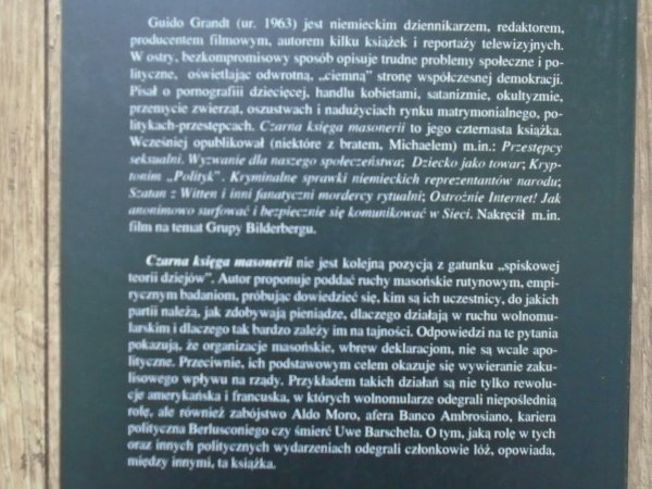 Guido Grandt • Czarna księga masonerii