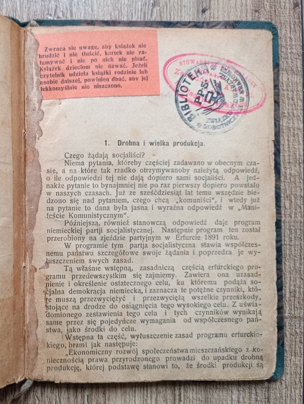 Karol Kautsky  Podstawy socjalizmu