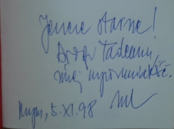 Marek Lehnert • Mój ulubiony zestaw kolorów [dedykacja autorska]
