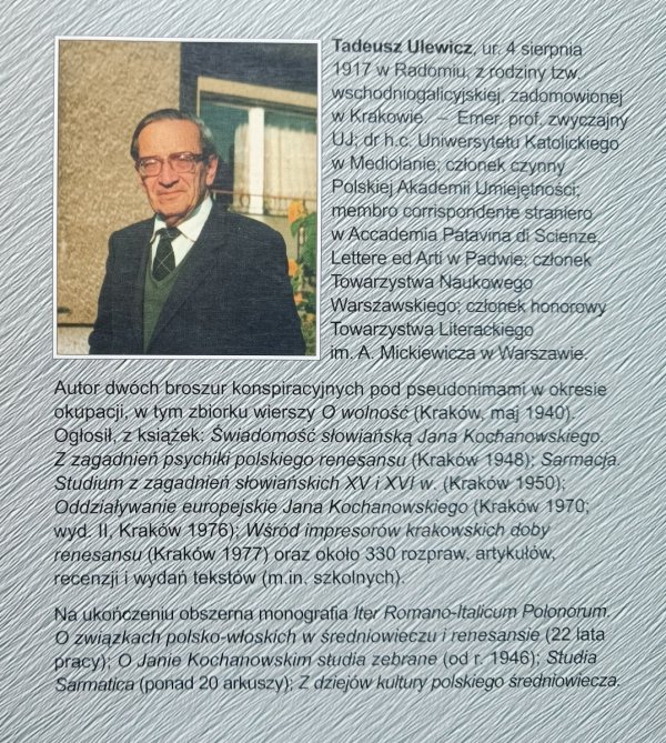 Konterfekty, sylwetki, cienie. Z dziejów filologii w Polsce