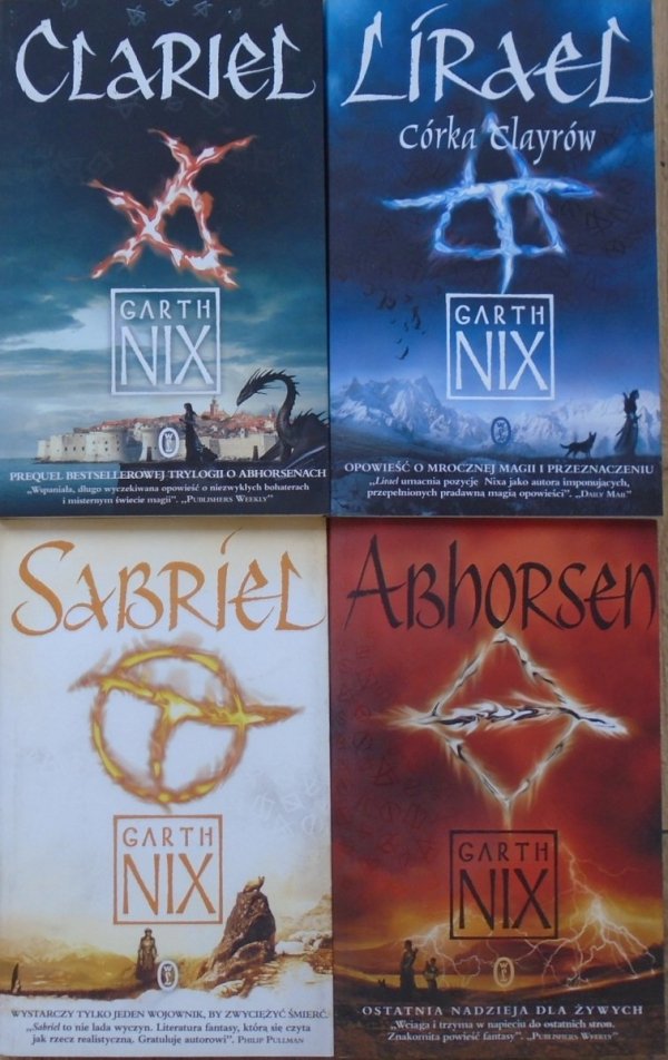 Garth Nix • Sabriel. Lirael. Abhorsen. Clariel