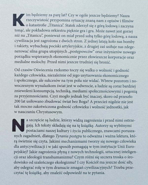 Tyrania postępu / Biały Kruk
