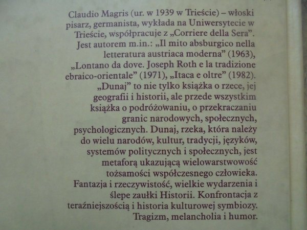 Claudio Magris • Dunaj