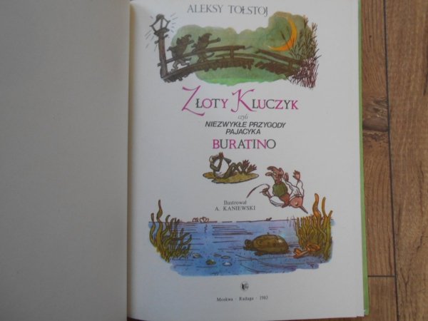 Aleksy Tołstoj • Złoty kluczyk czyli niezwykłe przygody pajacyka Buratino