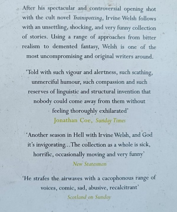 Irvine Welsh The Acid House