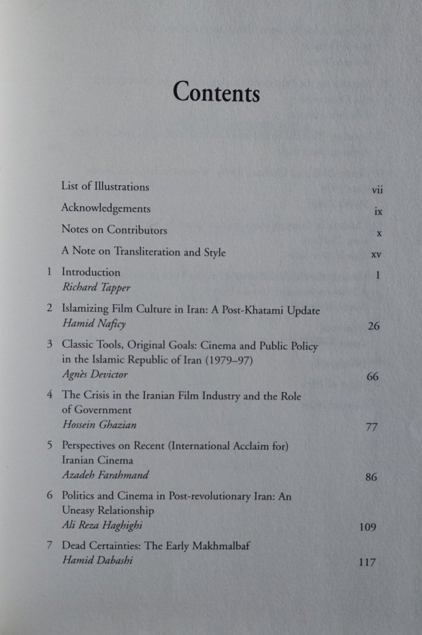 Richard Tapper • The New Iranian Cinema