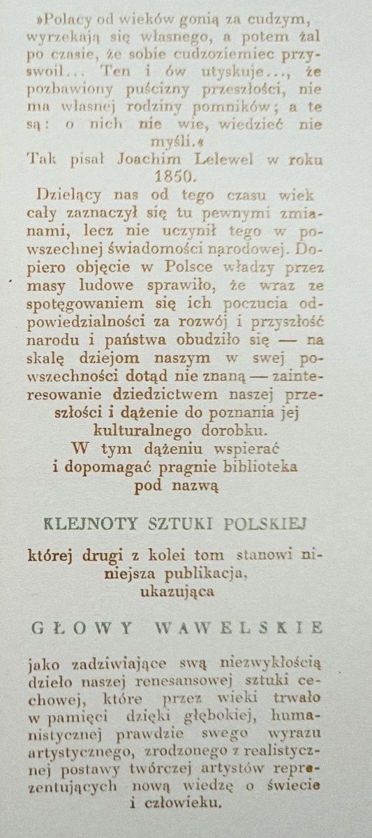 Anna Misiąg-Bocheńska Głowy wawelskie