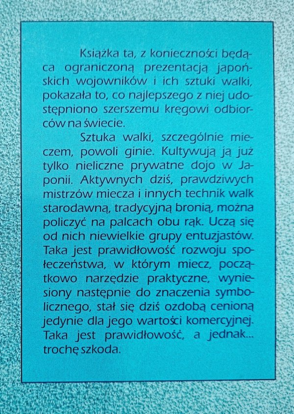 Janusz Szymankiewicz Samuraje. Pochodzenie, obyczaje, sztuki walki