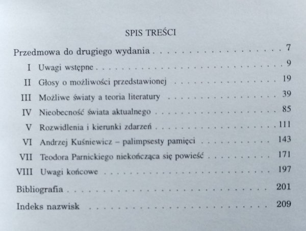 Anna Łebkowska • Fikcja jako możliwość. Z przemian prozy XX wieku
