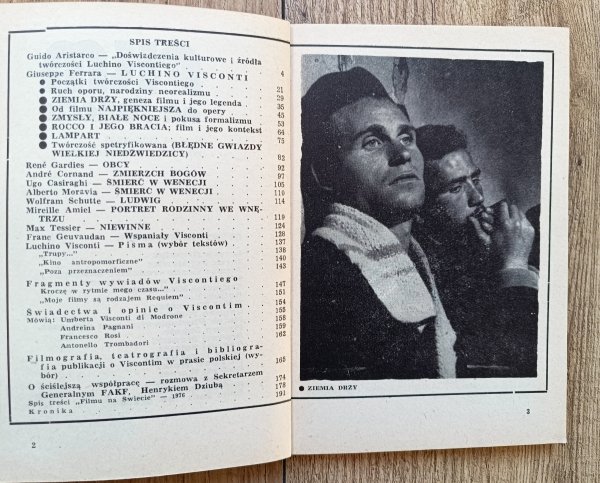 Film na świecie 3-4 1977 / Luchino Visconti