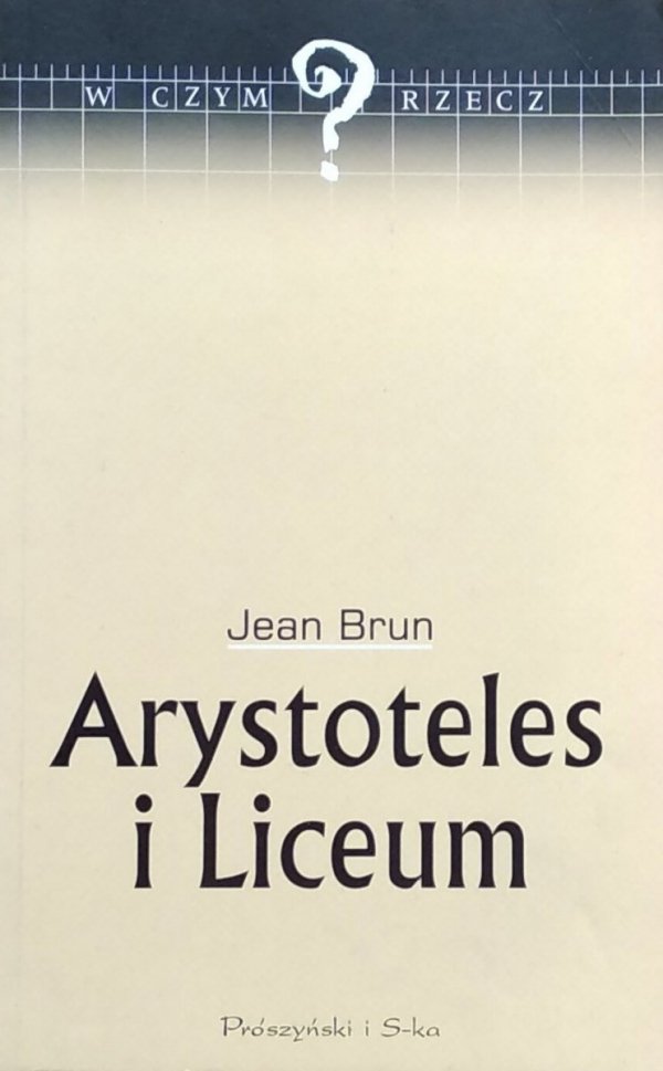Jean Brun •  Arystoteles i Liceum