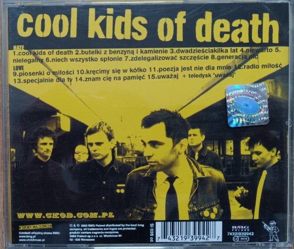 Cool Kids of Death Cool Kids of Death CD